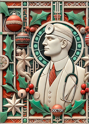 Doctor-X Christmas Card Bright