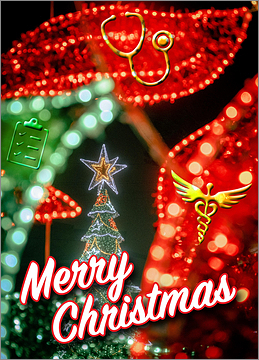 Doctors Bright Lights Card