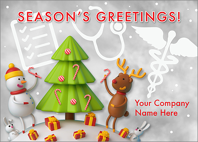 Doctors Cheerful Card