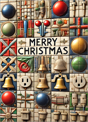 Electrical Christmas Card Dynamic