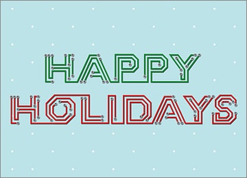 Electrical Engineering Christmas Card