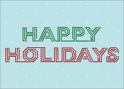 Electrical Engineering Christmas Card