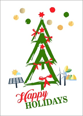 Energy Tree Holiday Card