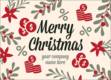 Festive Financial Card