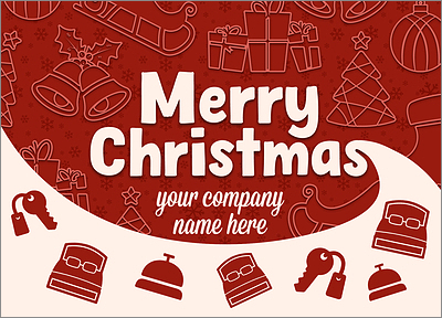Festive Hotel Card