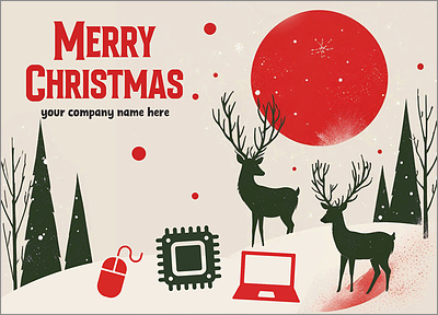 Festive IT Card