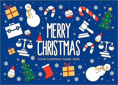 Festive Legal Card (Glossy White) 