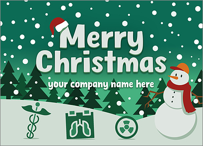 Festive Radiology Card