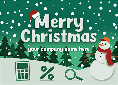 Festive Tax Card
