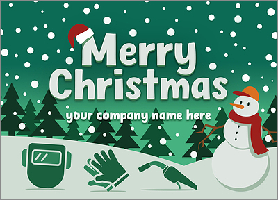 Festive Welding Card
