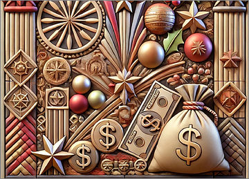 Financial Christmas Card Glorify