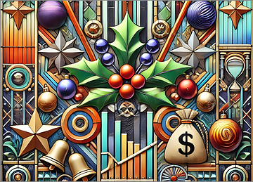 Financial Christmas Card Jolly