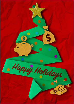 Financial Green Tree Card