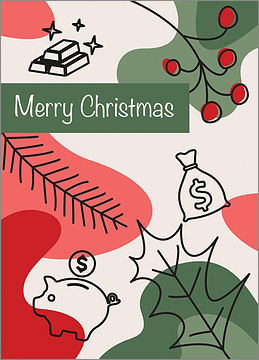Financial Holly Card