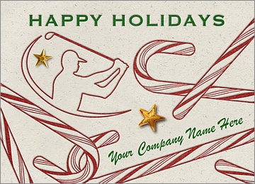 Golf Candy Canes