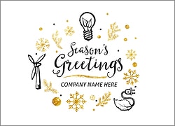 Green Energy Holiday Card
