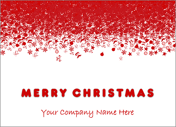 Hair Care Christmas Card