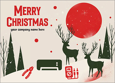 Heating Joy Card (Glossy White) 