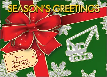 Heavy Equipment Gift Wrap