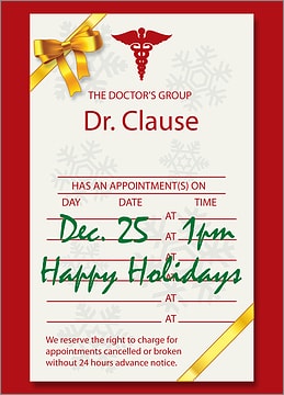 Holiday Appointment