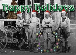 Holiday Card Linemen