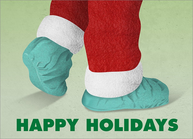 Holiday Cards Medical Personalized For Your Business