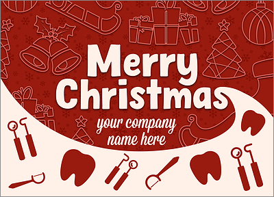 Holiday Dental Greeting Card