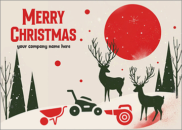 Holiday Grass Card