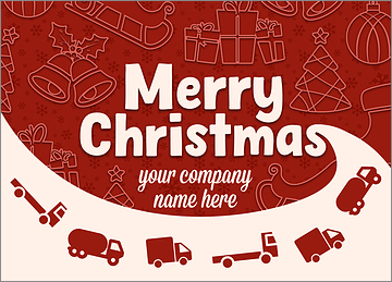 Holiday Haul Greeting Card