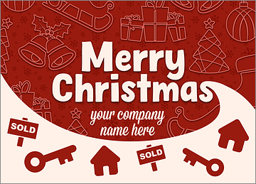 Holiday Home Greeting Card
