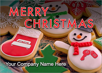 Holiday Hotel Card (Glossy White) 