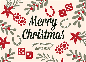 Holiday Jackpot Greeting Card