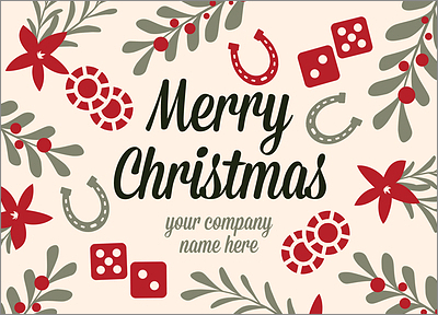 Holiday Jackpot Greeting Card
