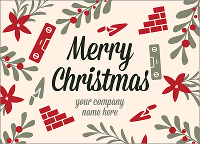 Holiday Mason Greeting Card