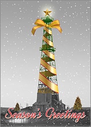 Holiday Oil Derrick