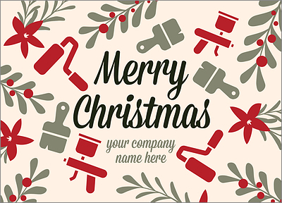 Holiday Paint Greeting Card