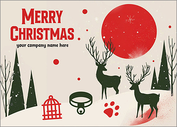 Holiday Pet Card