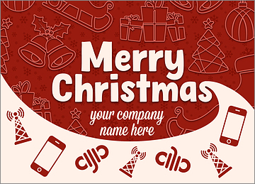 Holiday Signal Greeting Card