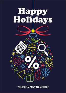 Holiday Tax Greeting Card