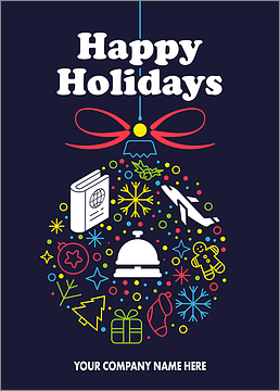 Holiday Trip Greeting Card