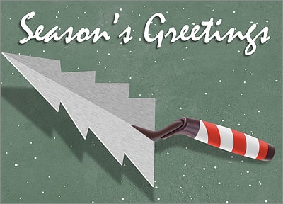 Holiday Trowel (Glossy White) 