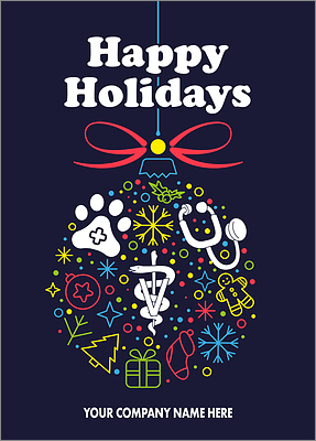 Holiday Vet Greeting Card