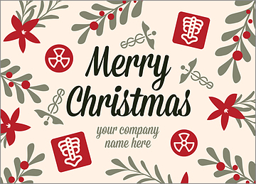Holiday XRay Greeting Card