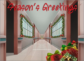 Hospital Greeting Card