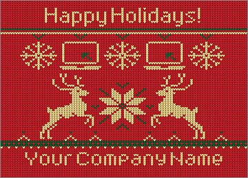 IT Reindeer Christmas Card