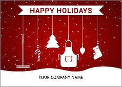 Janitors Ornaments Holiday Card