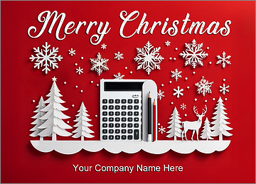 Joyful Ledger Greeting Card