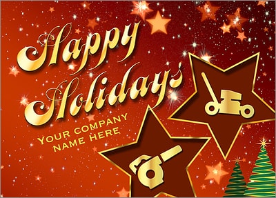 Lawn Care Christmas Sky (Glossy White) 