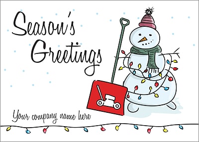 Lawn Care Shovel Card