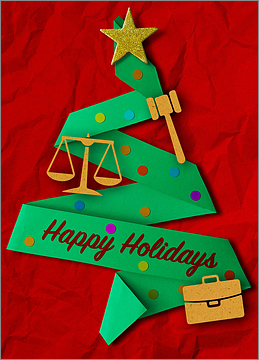 Legal Green Tree Card
